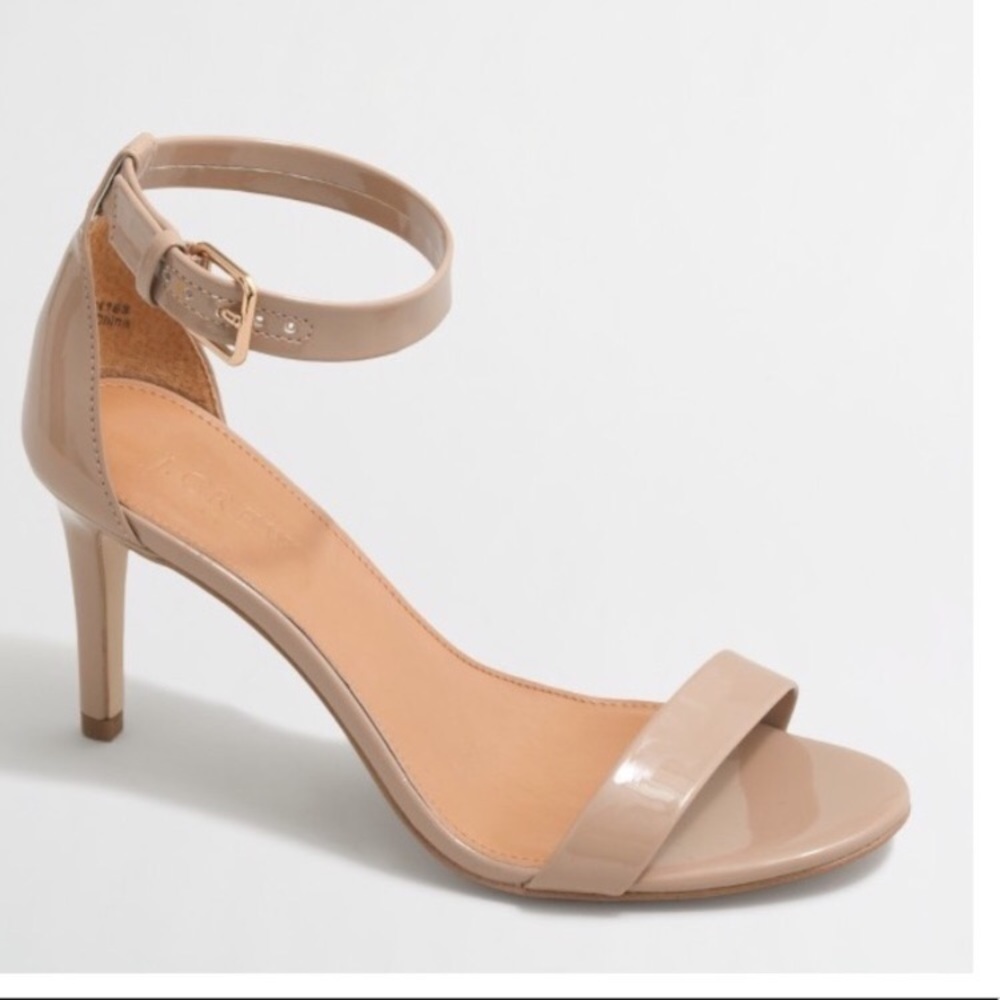 Nude Patent Leather Heels